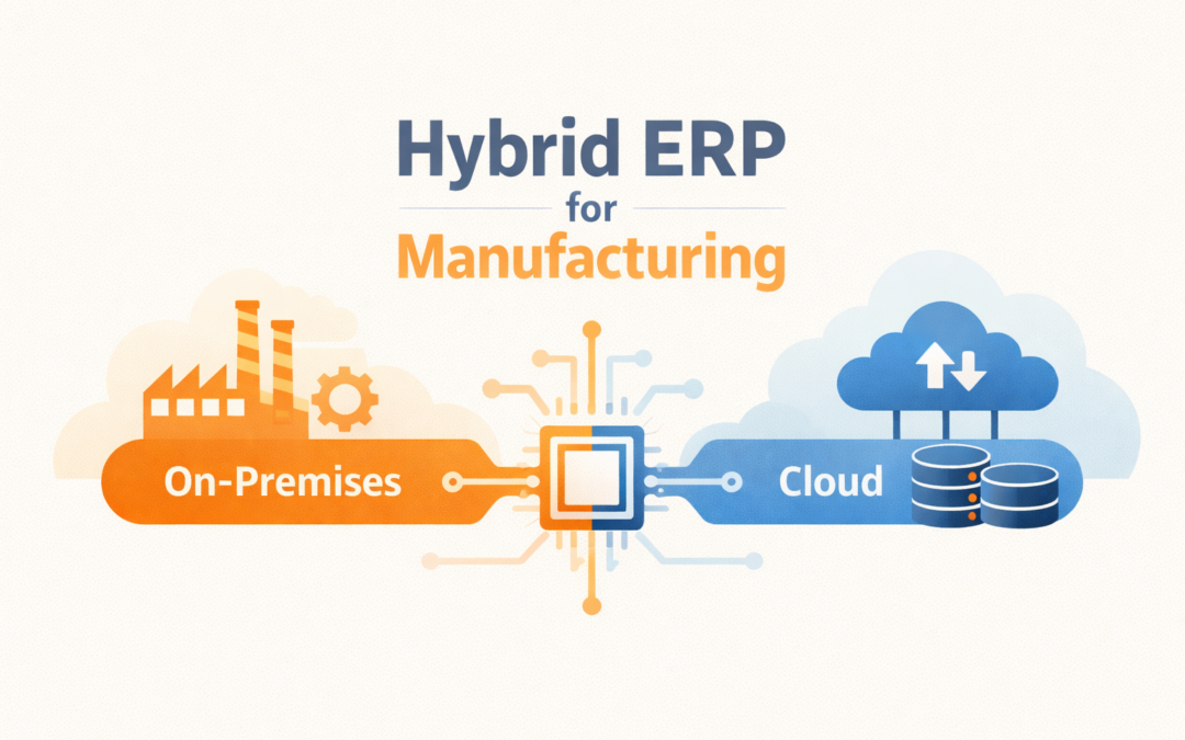 Why Cloud-Only ERP Is Risky for Manufacturers (Hybrid Is the Future)