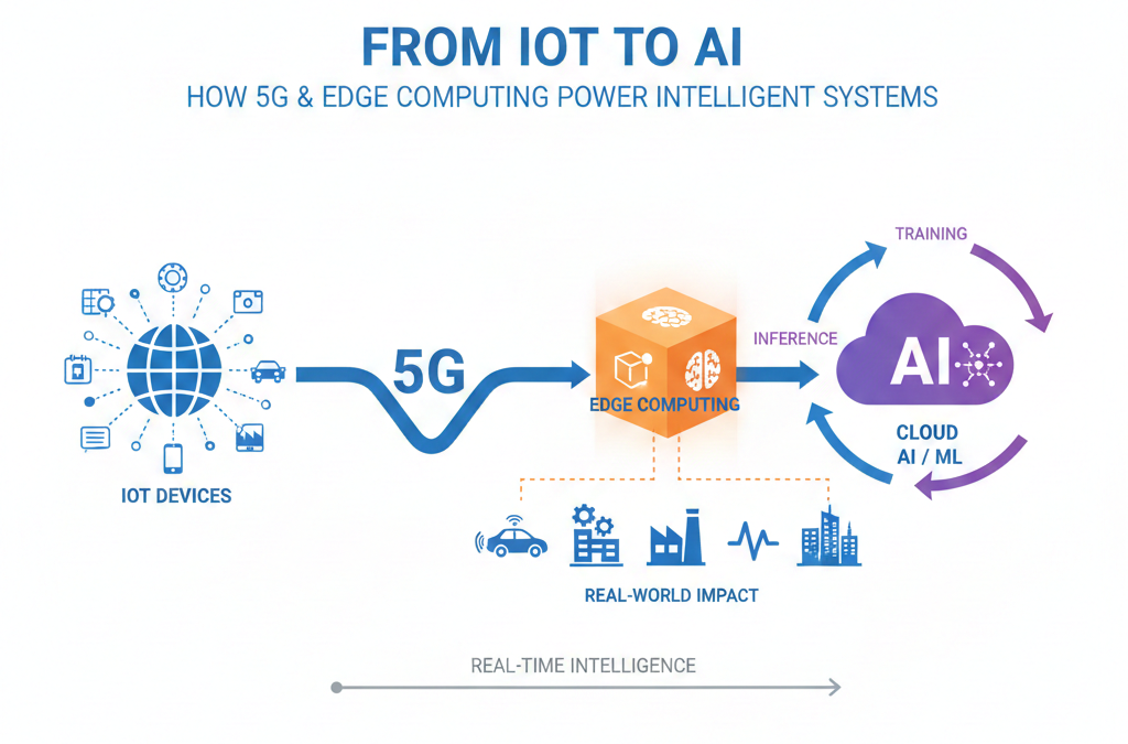 From IoT to AI: How 5G & Edge Computing Power Intelligent Systems