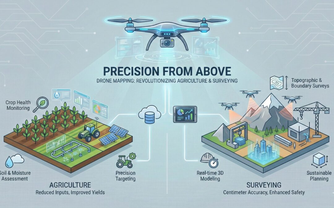 Precision from Above: How Drone Mapping Is Revolutionizing Agriculture and Surveying
